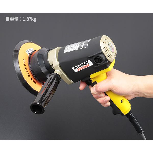COMPACT TOOL 電動ダブルアクションポリッシャー P-185N COMPACT TOOL 電動ダブルアクションポリッシャー P-185N