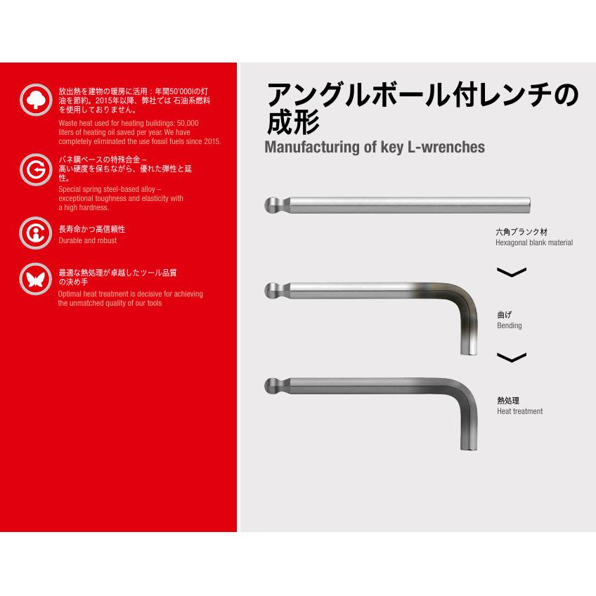 PB SWISS TOOLS 日本正規品 PBスイスツールズ ホールドリング付ボール