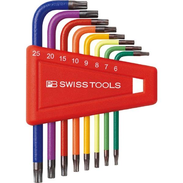 PB SWISS TOOLS 日本正規品 PBスイスツールズ ホルダー付L型レインボー 