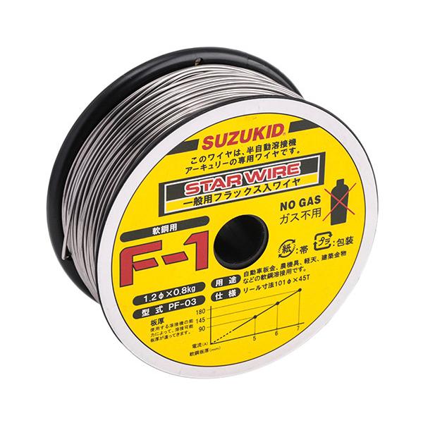 P5倍UP中! 即納 SUZUKID PF-03 ノンガスワイヤ 軟鋼用1.2φ×0.8kg スター電器 :pf-03:EHIME MACHINE 1号店 - 通販 - Yahoo!ショッピング P5倍UP中! 即納 SUZUKID PF-03 ノンガスワイヤ 軟鋼用1.2φ×0.8kg スター電器 :pf-03:EHIME MACHINE 1号店 - 通販 - Yahoo!ショッピング