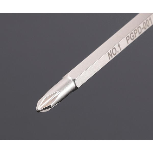 TONE パワーグリップドライバー(貫通) (+)No.1 (PGPD-001)(4953488306576) トネ | TONE | 02