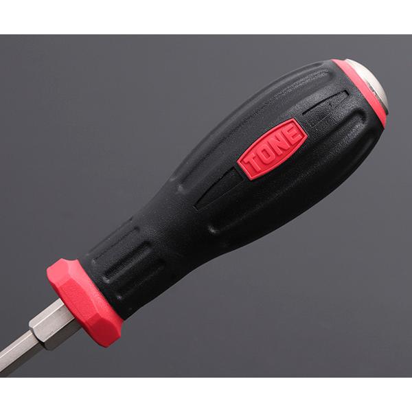 TONE パワーグリップドライバー(貫通) (+)No.1 (PGPD-001)(4953488306576) トネ | TONE | 04