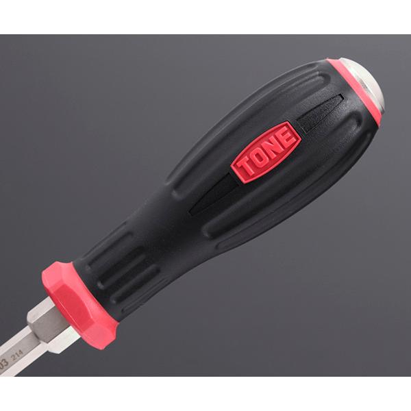 TONE パワーグリップドライバー(貫通) (+)No.3 (PGPD-003)(4953488306590) トネ | TONE | 04