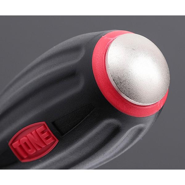 TONE パワーグリップドライバー(貫通) (+)No.3 (PGPD-003)(4953488306590) トネ | TONE | 05