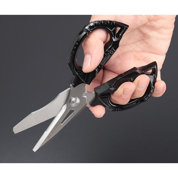 エンジニア ENGINEER 鉄腕ハサミGTギガブラック PH-55GCBK 万能