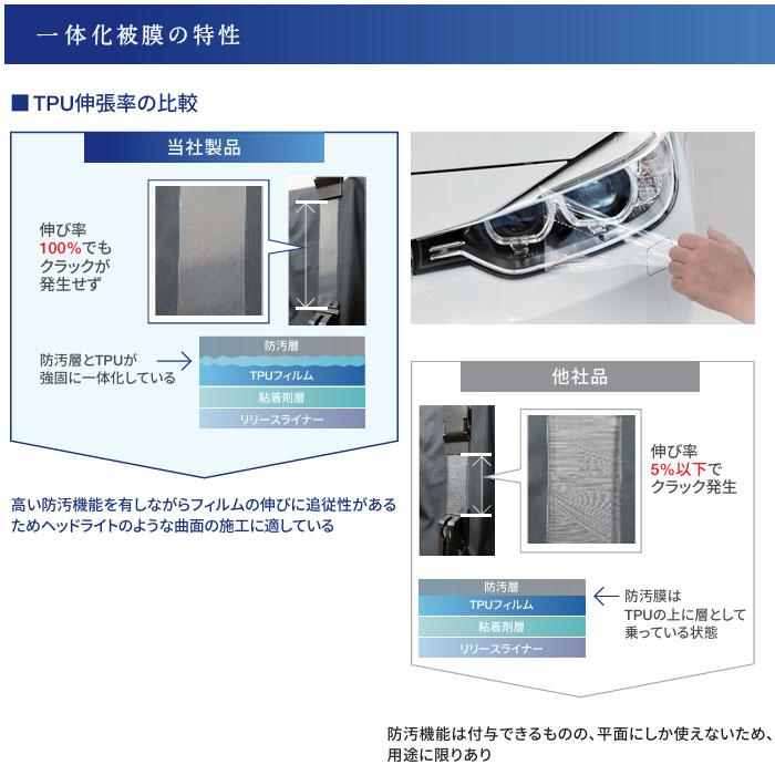 カット済みヘッドライトプロテクションフィルム  ホンダ ジェイド (H27.5-H30.4) (FR5型) (RS) (PH0422J1505A0SA)の画像