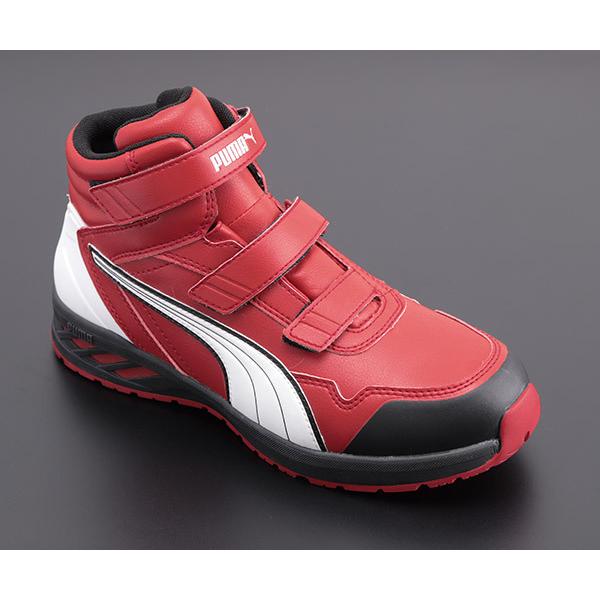 プーマ安全靴#63.354.0 28.0cmライダー・レッドミッド PUMA [ポイント10倍] プーマ ライダー 2.0・レッド・ミッド No
