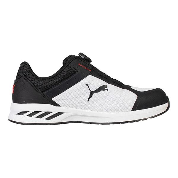 プーマ安全靴64.403 26.5cmスプリント・ブラック＆ホワイトディスクロー PUMA（プーマ） [ポイント10倍][26SS新商品] スプリント2.1 ディスク