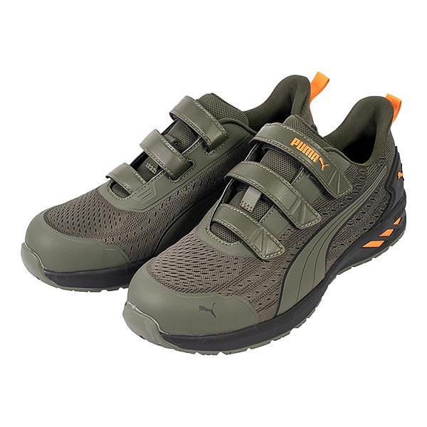 安全靴 Puma Glide Olive Low HBL 27.0 EEE PUMA（プーマ） [ポイント10倍] 安全靴 64.407.0 グライド オリーブ