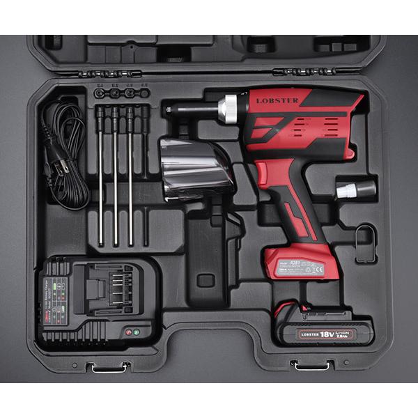 ロブテックス R2B1 コードレスリベッター エビ LOBSTER ロブスター