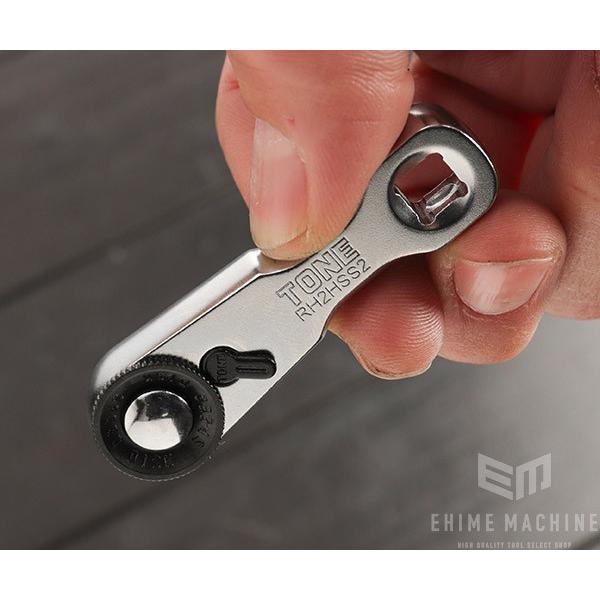 TONE（トネ） スタビーラチェットハンドル(ホールドタイプ) 歯数60枚