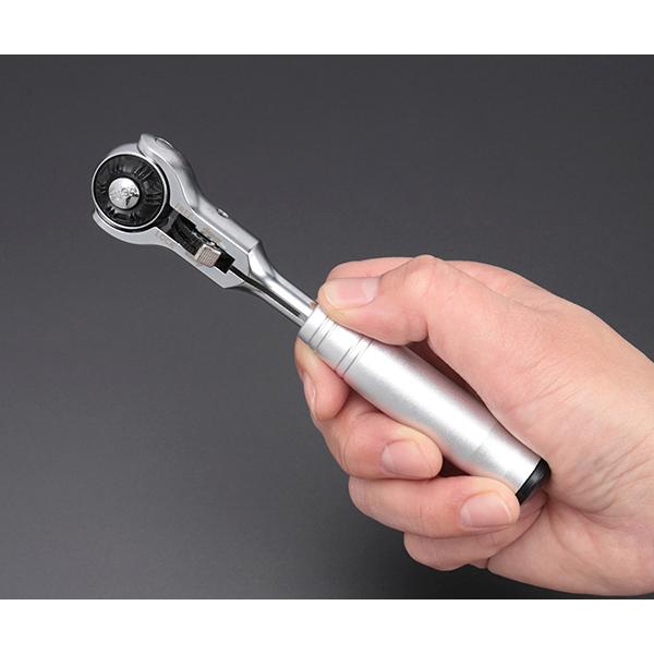 TONE（トネ） ショートスイベルラチェットハンドル(ホールドタイプ) 歯