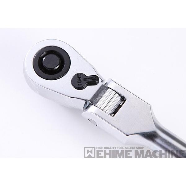 TONE ラチェットハンドル 首振りタイプ 歯数72枚 差込角9.5mm