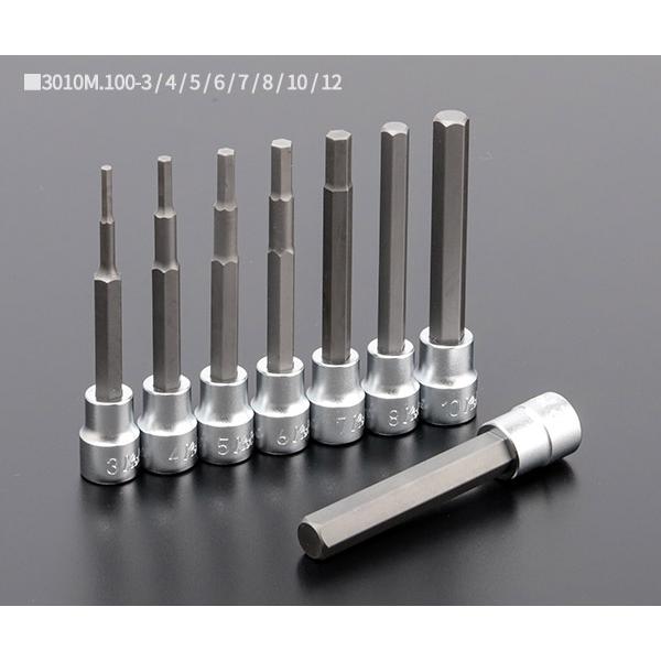 Ko-ken（コーケン） RS3010M/8-L100 ヘックスビットソケットセット