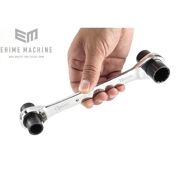 Pro-Auto RWG-4B 4in1 リバースラチェットレンチ 13-14-17-19 プロ