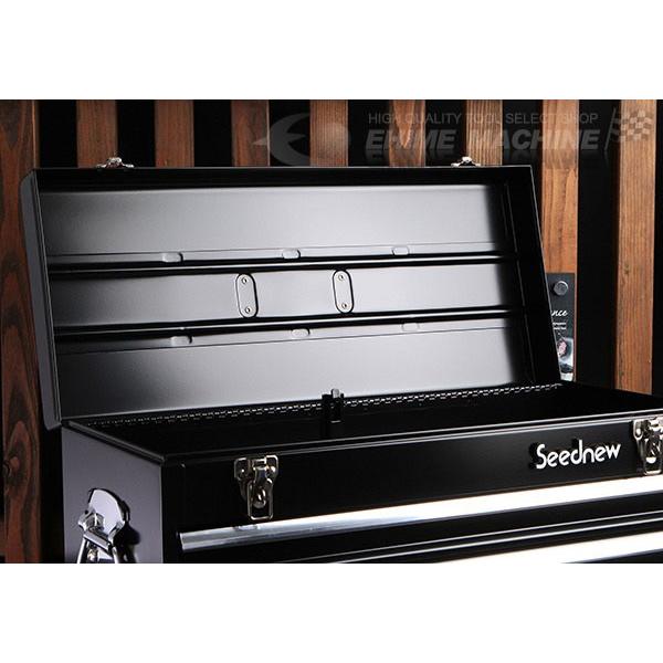 SEEDNEW シーズニュー 3段引出しツールケース （ブラック） S