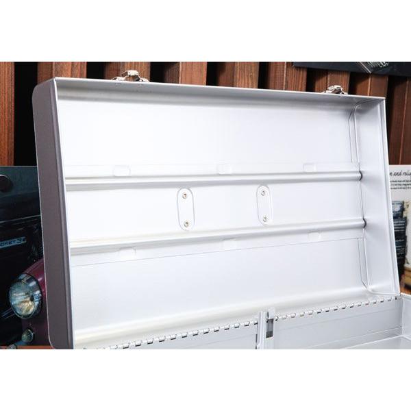 SEEDNEW シーズニュー 3段引き出しツールケース（シルバー） S-A303SL