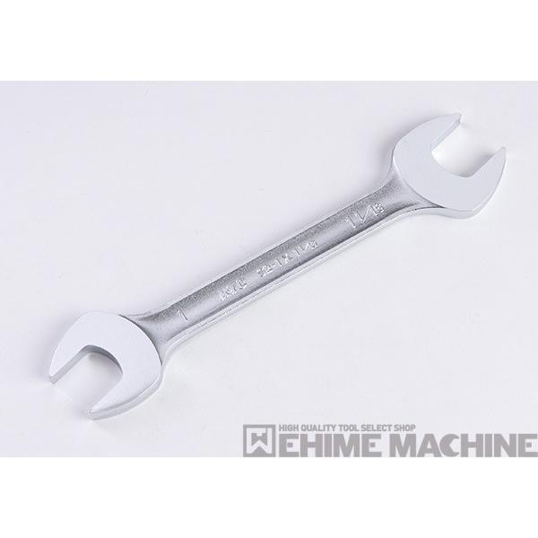 KTC スパナ サイズ1x1-1/16インチ 両口 (S2-1X1-1/16) 京都機械工具