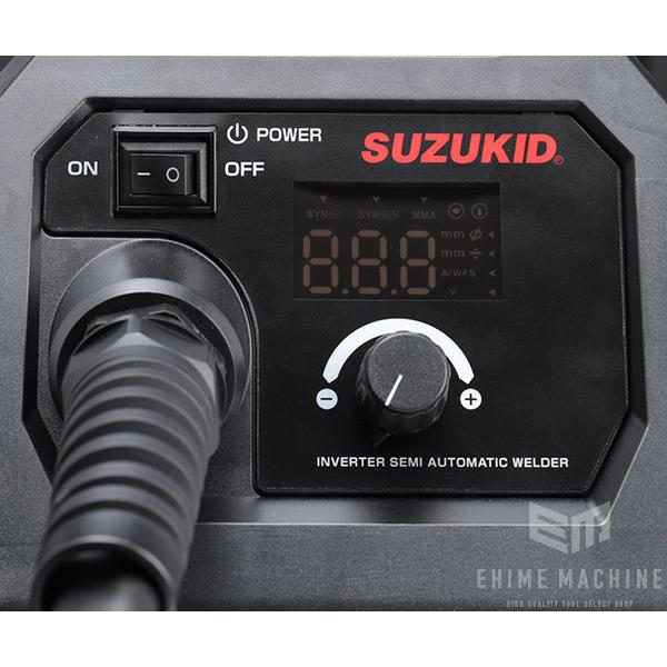SUZUKID インバータノンガス半自動溶接機 アーキュリー80NOVA SUZUKID インバータノンガス半自動溶接機 アーキュリー80NOVA