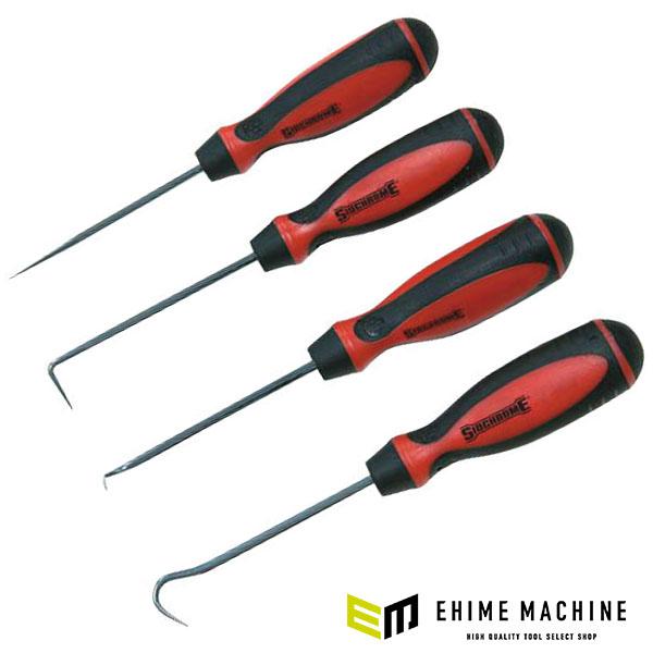 シドクローム 4本組ミニピックアップツールセット (70673)(9311911706730) SIDCHROME | 