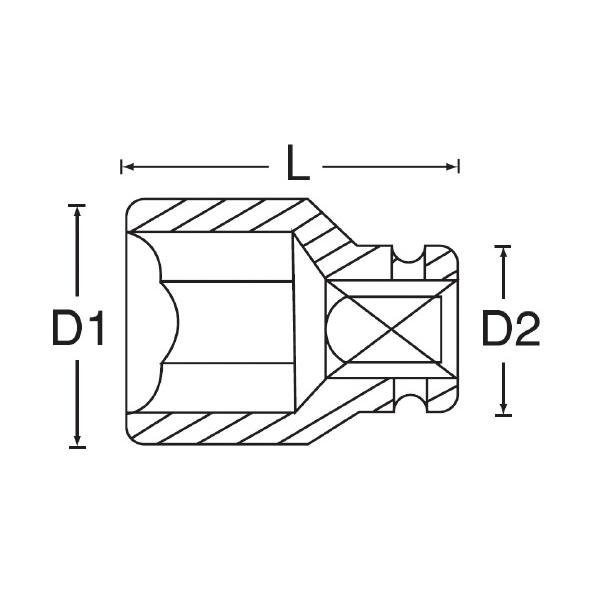 SIGNET（シグネット） 1/2DR 9mm インパクト ソケット (23159)(4712818956306) : エヒメマシン ...