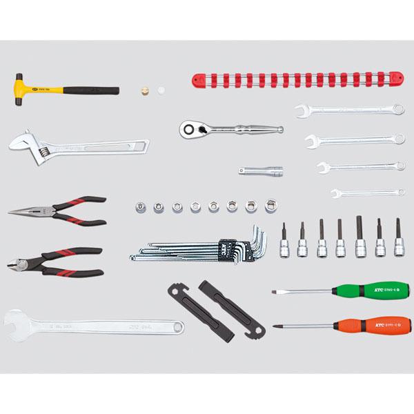 KTC サイクルツールセット[40点] (SK3402CY)(4989433985039) 京都機械