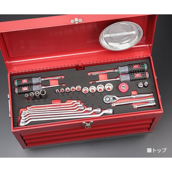 KTC 【特典付】KTC SK36626XR 9.5sq. 工具セット 66点 京都機械工具