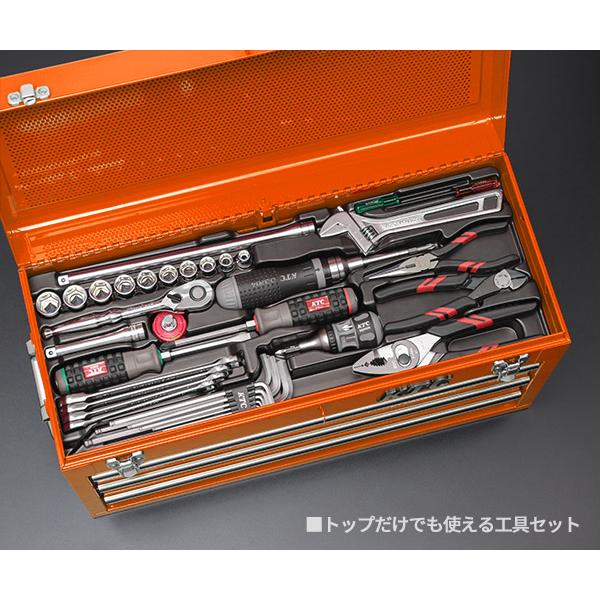 KTC KTC 9.5sq. 72点工具セット オレンジ SK37220XCREM SKX0213CR 採用