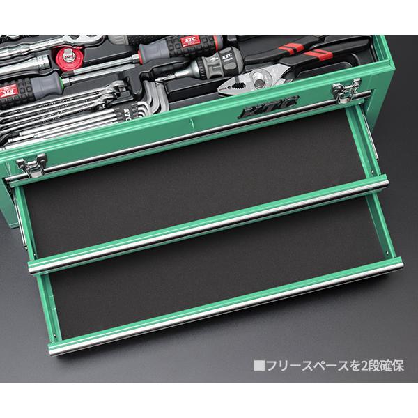 KTC (SK37220XTGEM) 9.5sq. 72点 工具セット ターコイズグリーン