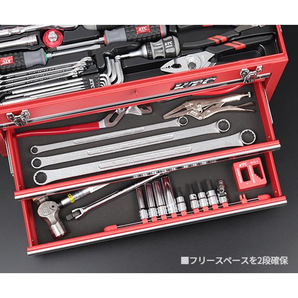 KTC SK39120XMREM 9.5sq. 91点工具セット マットレッド KTC SK39120XMREM 9.5sq. 91点工具セット マットレッド