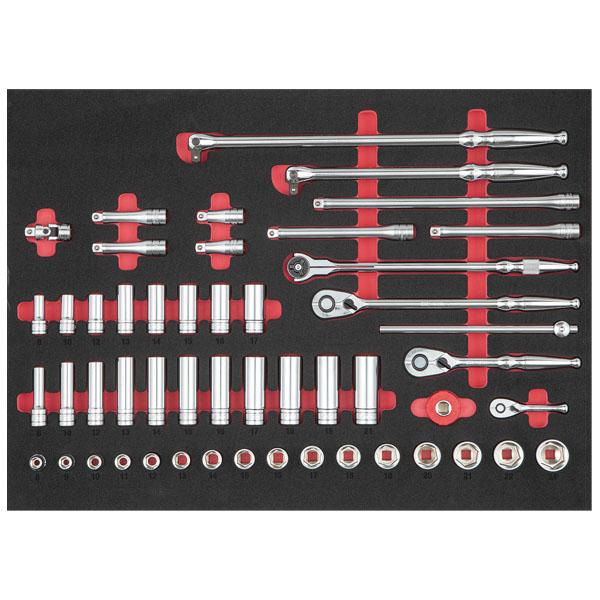 KTC [メーカー直送業者便] 工具セット ローラーキャビネットタイプ 239