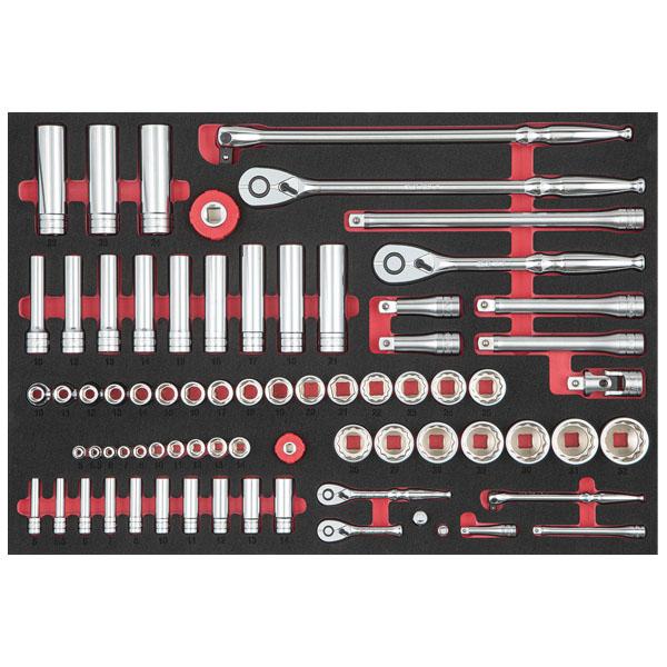 KTC [メーカー直送業者便] 工具セット ローラーキャビネットタイプ 239