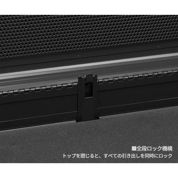KTC KTC工具箱 SKX0223BK ツールチェスト(3段3引出し) ブラック 京都