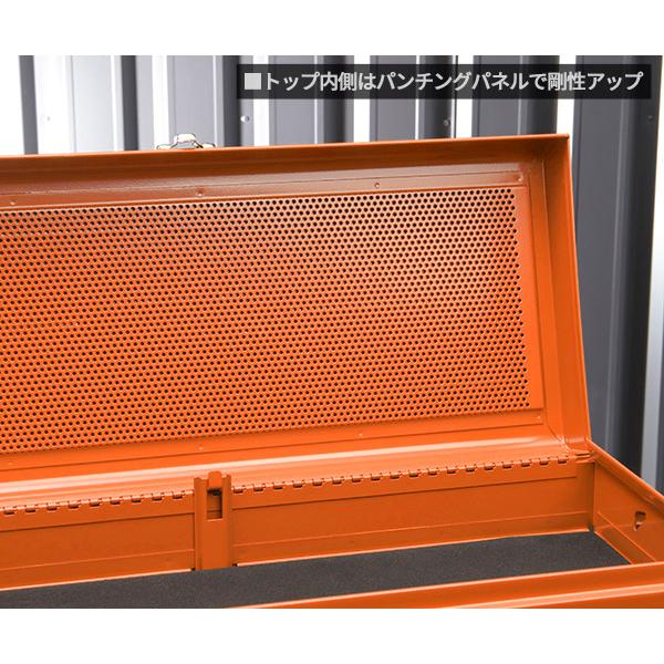KTC 【限定カラー】KTC 工具箱 SKX0223CR ツールチェスト(3段3引出し