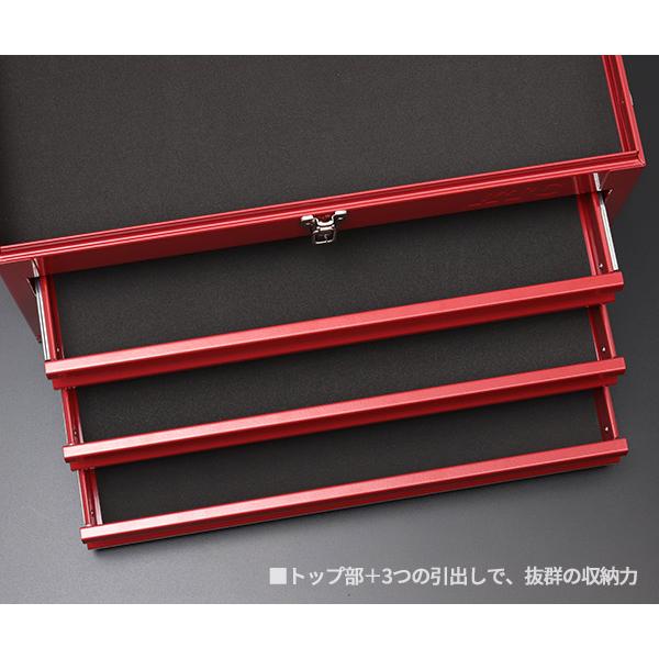 KTC 【25SK新製品】KTC工具箱 SKX0223R ツールチェスト(3段3 KTC 【25SK新製品】KTC工具箱 SKX0223R ツールチェスト(3段3