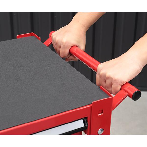 KTC ツールワゴン SKX2613 レッド 収納 ツール 作業台 引出し付 京都