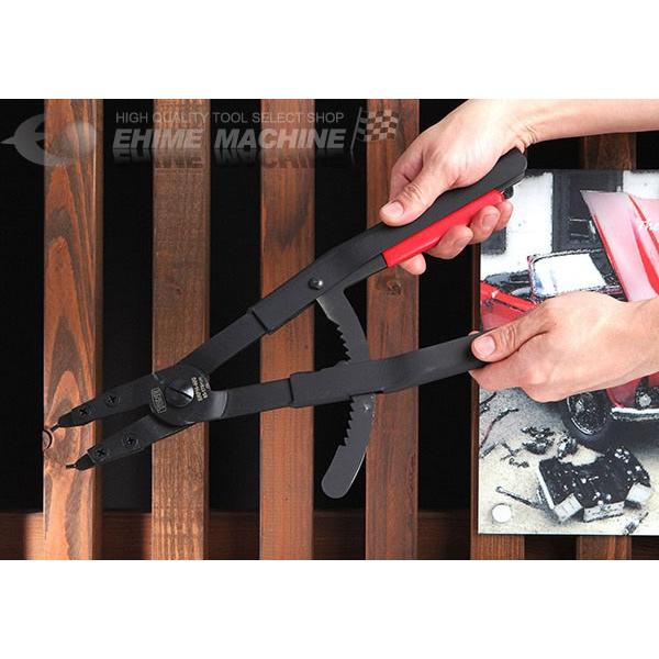 TONE（トネ） スナップリングプライヤ(ストレートタイプ・穴用) (SRPH