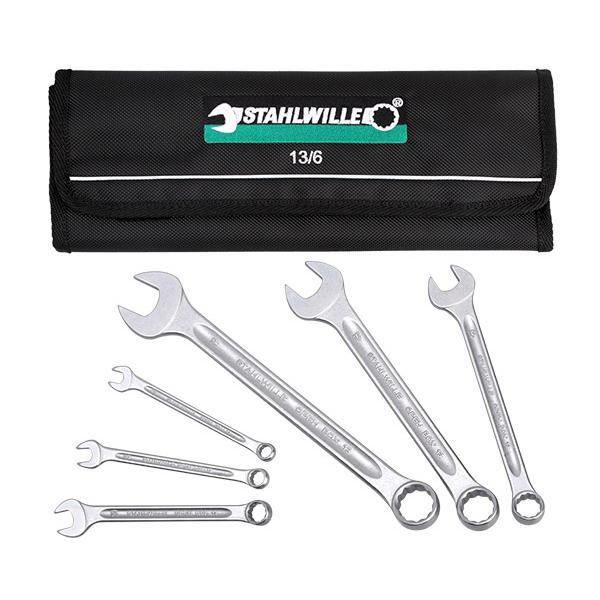 STAHLWILLE 日本正規品 スタビレー (MINI)片目片口スパナセット (13/6 
