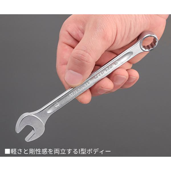 STAHLWILLE 日本正規品 スタビレー (MINI)片目片口スパナセット (13/6 