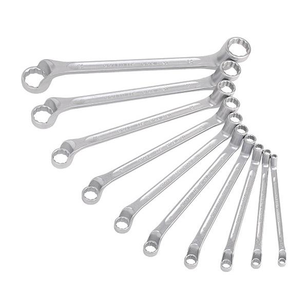 Stahlwille 20/10 75゜オフセットメガネレンチ10本セット-