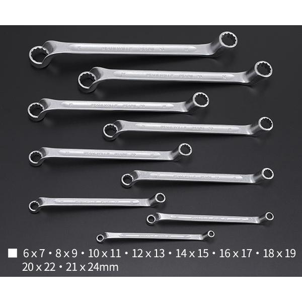 STAHLWILLE 日本正規品 スタビレー (MIDI)メガネレンチセット 75