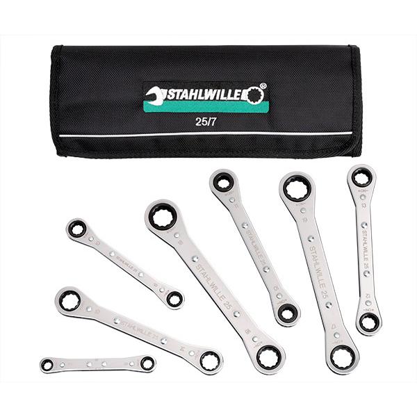 STAHLWILLE 日本正規品 スタビレー 板ラチェットメガネセット STAHLWILLE 日本正規品 スタビレー 板ラチェットメガネセット