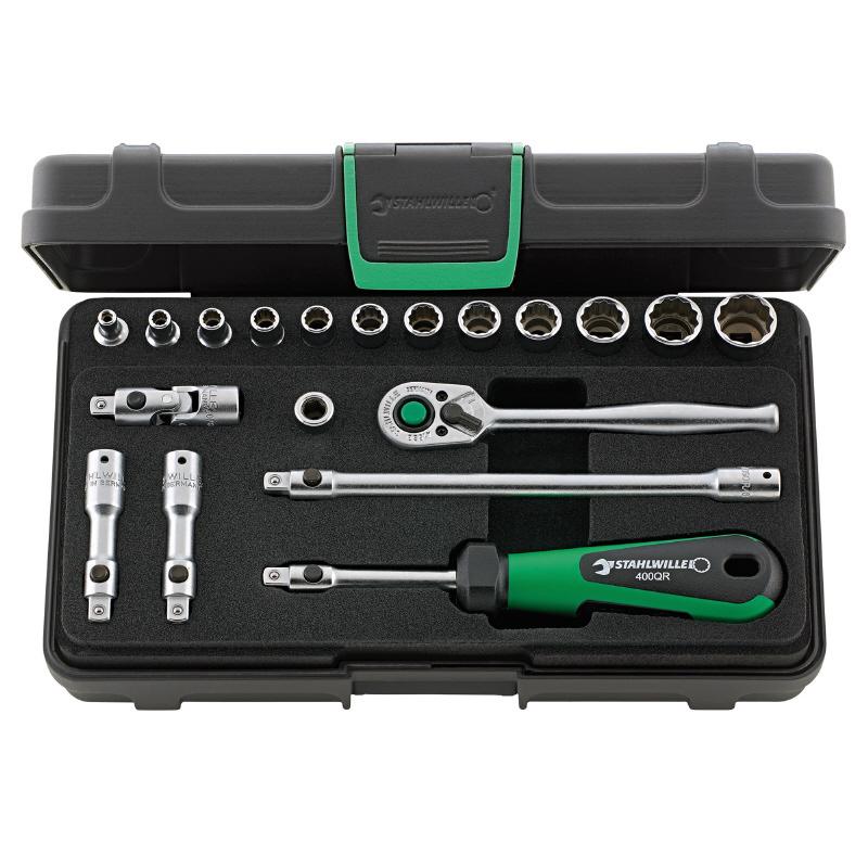 STAHLWILLE 40AD/12/7QRSKN (1/4SQ)ソケットレンチセ(96015208