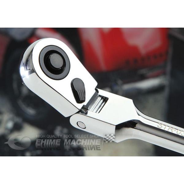 Pro-Auto 9.5sq. スーパーテンフレックスラチェット STR-03F