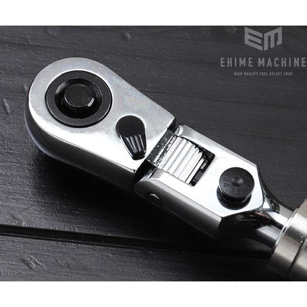 Pro-Auto 9.5sq. 伸縮式フレックスロックラチェット STR-F3｜ehimemachine｜03