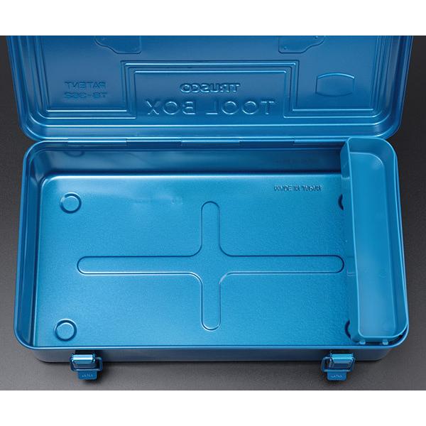 TRUSCO中山 TRUSCO トラスコトランク型工具箱 382x222x151 ブルー TB