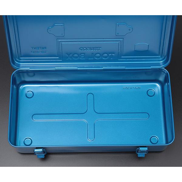 TRUSCO中山 TRUSCO トラスコ トランク型工具箱 431x222x162 ブルー