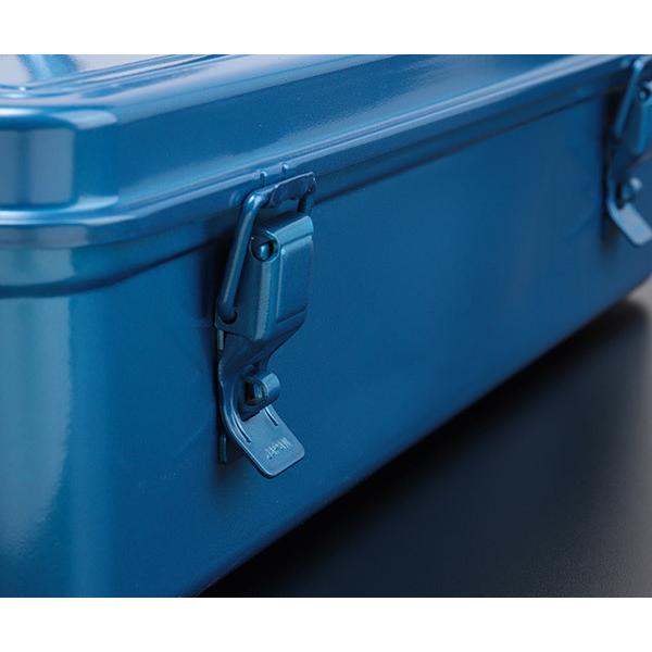 TRUSCO中山 TRUSCO トラスコ トランク型工具箱 431x222x162 ブルー