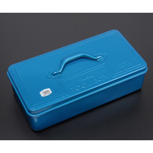 TRUSCO中山 TRUSCO トラスコ トランク型工具箱 431x222x162 ブルー