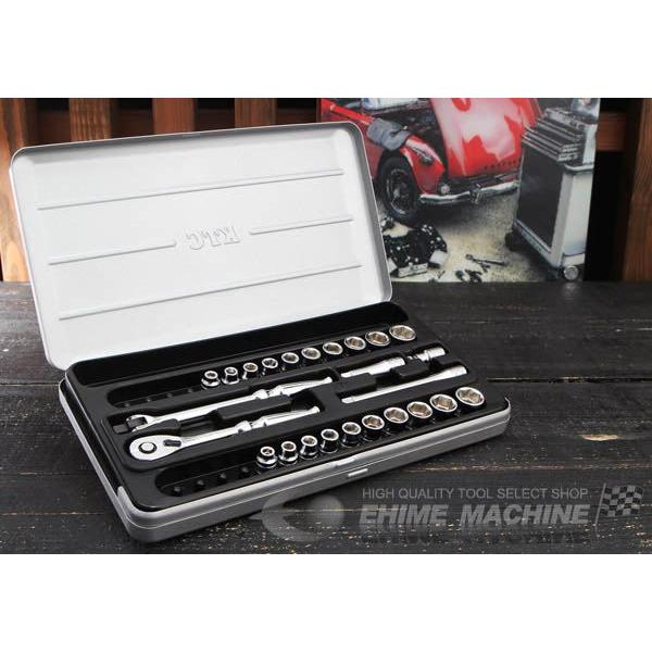 KTC 6.3sq. ソケットレンチセット 25点 TB2X20B KTC 6.3sq. ソケットレンチセット TB2X20B 25点 インチ KTC 京都機械